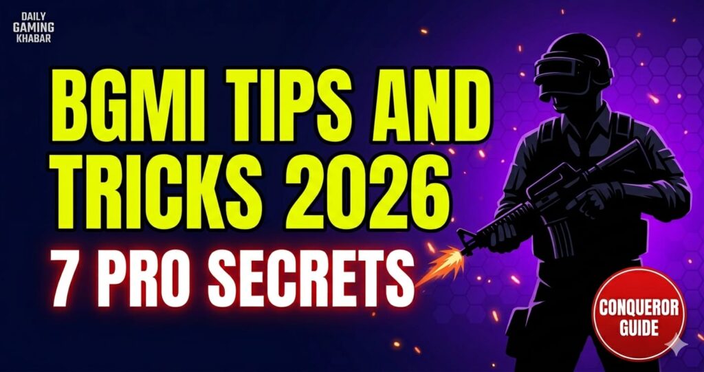 BGMI tips and tricks 2026 - Conqueror banne ke 7 pro secrets guide